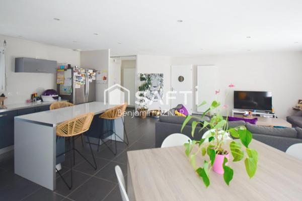 Maison T4 de plain pied avec piscine et garage