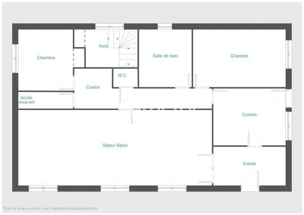 Maison 6 pièces - 201 m²