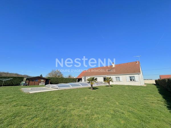 PAVILLON RÉCENT PLAIN-PIED 4 CHAMBRES ENVIRONNEMENT CALME CHABRIS (36)