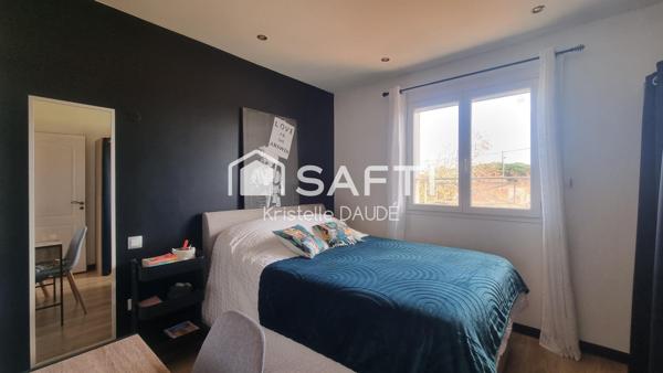 Maison T5 avec garage en sous sol, piscine et dépendance