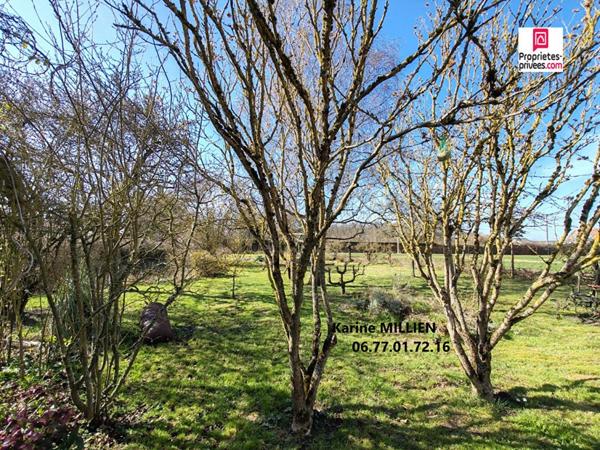 NONANCOURT 27320 Maison individuelle de type longère - 1 étage - 3 chambres - Etage aménagé - Chalet en bois - Terrain - 208000  HAI