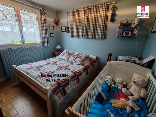 NONANCOURT 27320 Maison individuelle de type longère - 1 étage - 3 chambres - Etage aménagé - Chalet en bois - Terrain - 208000  HAI