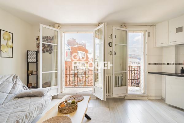 Studio Lumineux avec Balcon et Vue Dégagée - Rue du Poteau