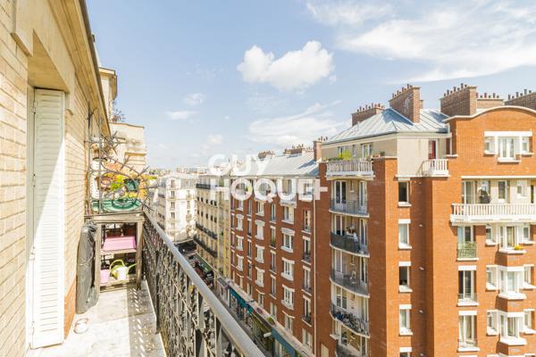 Studio Lumineux avec Balcon et Vue Dégagée - Rue du Poteau