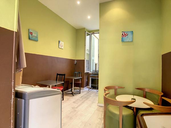 Droit au bail Salon de thé,restauration rapide snack Nice 4 pièce(s) 55m2