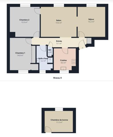 Appartement 4 pièces Vieux Port La Rochelle