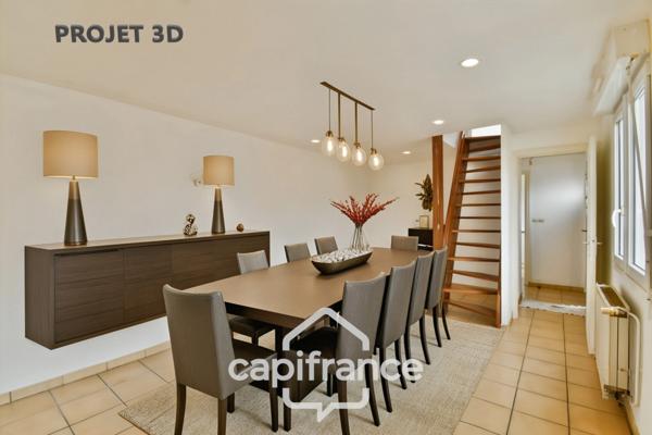 Appartement duplex avec entrée privative – esprit maison – calme et luminosité