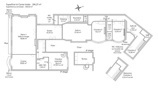 Appartement Paris 16 e - MUETTE / OCDE