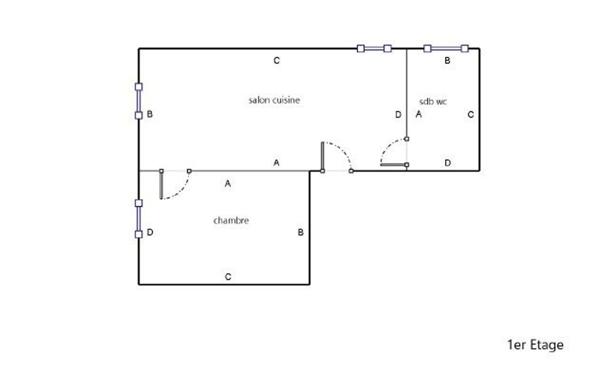 Appartement à louer    2 pièces • 37 m2 Castres