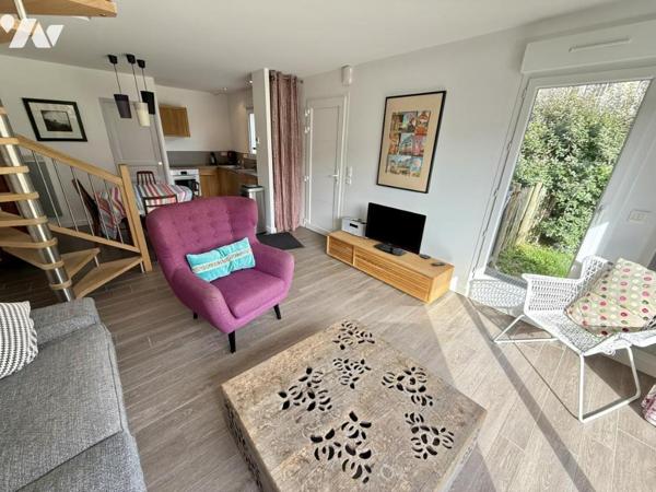 Beau F4 avec jardin dans petite copropriété sur le cap de Carteret