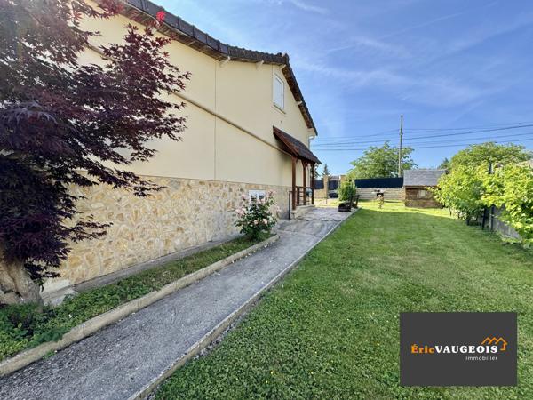 Coulommiers (77120) Maison de 126m². Terrain de 600m². Boissy-le-Châtel. DPE : D