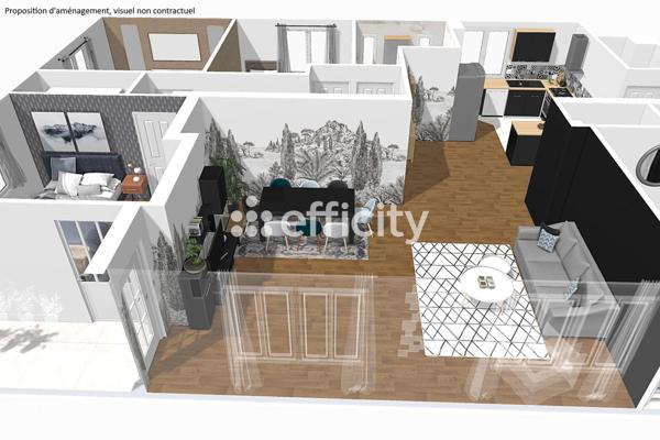 Appartement 8 pièces - 169 m² Exclusivité efficity