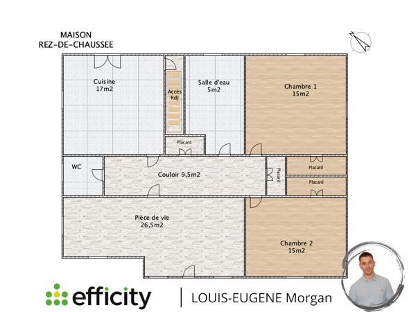 Maison 6 pièces - 118 m²