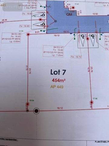 Terrain à Batir à vendre à Pont-l'Abbé dans le Finistère (29120), ref : 023/1418