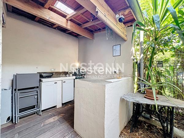 GOLFE JUAN - Maison 103m² - 5 pièces - Garage - Proche plages - Sud - Jardin et Jacuzzi