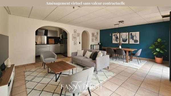 Saint-Cyprien - Appartement  3 pièces 83m² avec balcon et garage