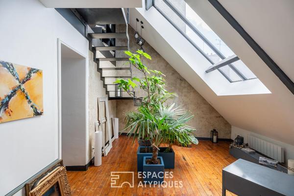 Loft d’architecte avec volume cathédrale proche des Remparts