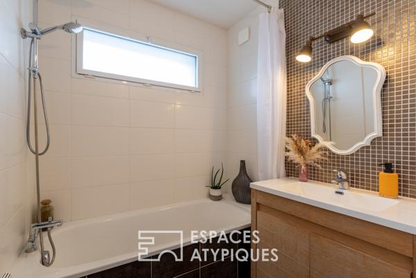 Maison contemporaine avec piscine