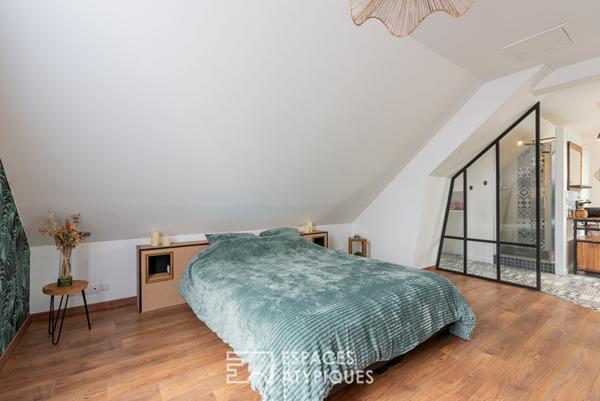 Maison contemporaine avec piscine