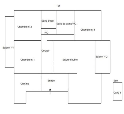 Appartement de standing de 122 m², 5 pièces, 3 chambres - Maisons Laffitte