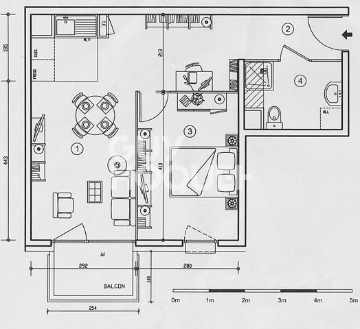 Appartement Pantin 2 pièces 43.9 m²