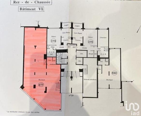Location boutique/local commercial 153 m² Chatou