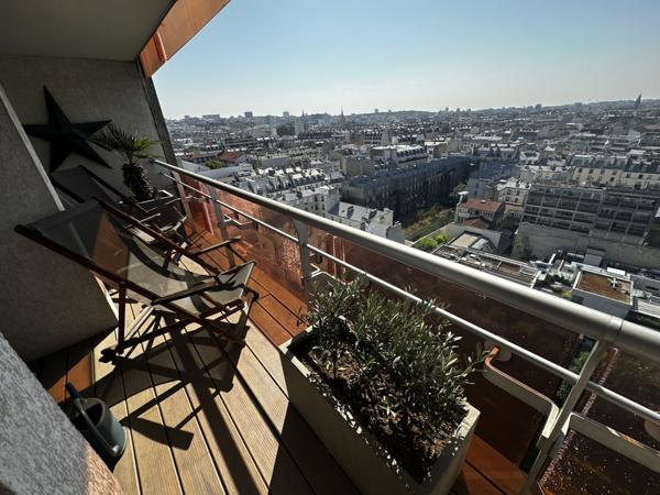 CANAL SAINT MARTIN   GRAND DEUX PIECES TERRASSE PARKING CAVE