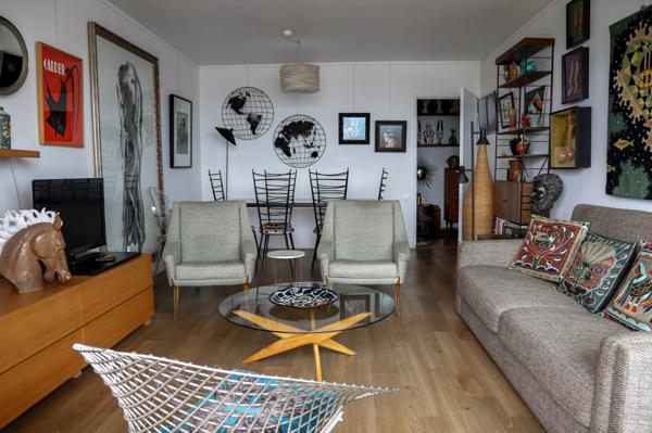 CANAL SAINT MARTIN   GRAND DEUX PIECES TERRASSE PARKING CAVE