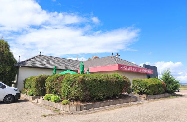 Murs commerciaux d'un restaurant reconnu, proche des grands axes routiers reliant Lorraine, Champagne et Bourgogne