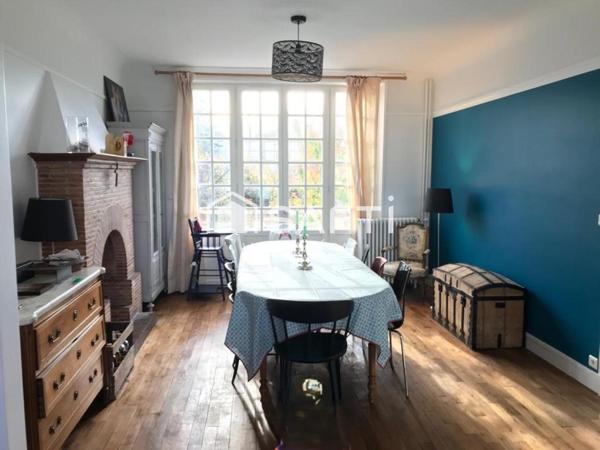 Maison ancienne gare à pied, 6 chambres, jardin