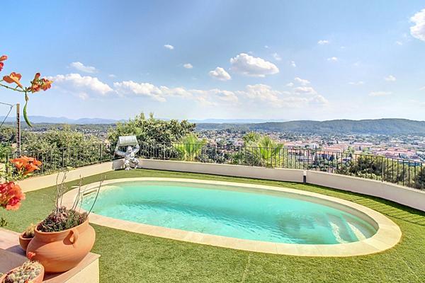 A VENDRE ! Maison Draguignan 8 pièces de 314 m² sur terrain 2549 m² de jardin avec piscine