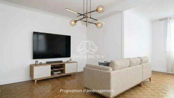 Exclusivité – VILLEURBANNE (Cusset) – Appartement T3/4 – Avant dernier étage – Parking – Cave