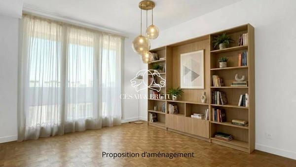 Exclusivité – VILLEURBANNE (Cusset) – Appartement T3/4 – Avant dernier étage – Parking – Cave