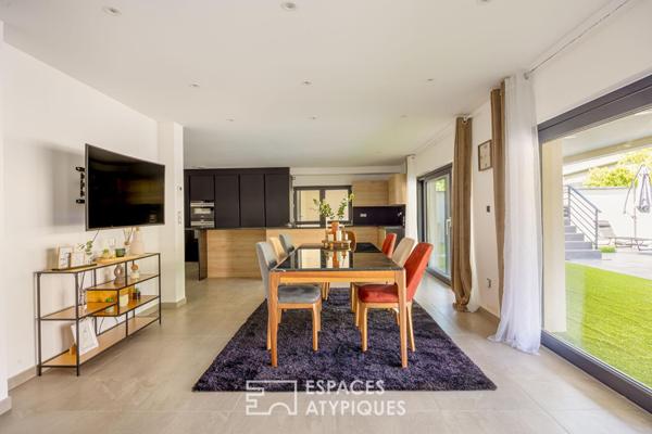 Villa contemporaine au coeur du vignoble alsacien