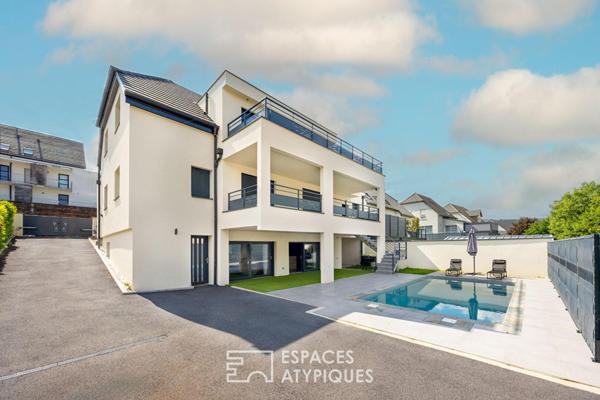 Villa contemporaine au coeur du vignoble alsacien