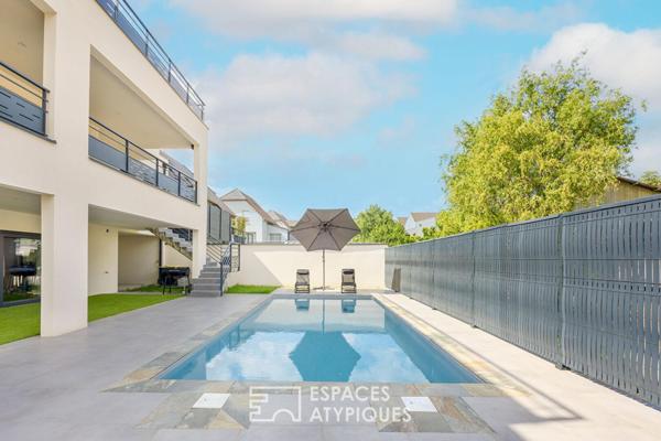 Villa contemporaine au coeur du vignoble alsacien