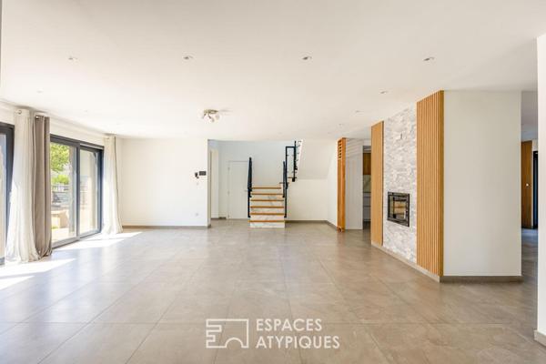 Villa contemporaine au coeur du vignoble alsacien