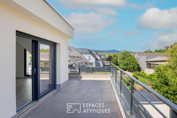 Villa contemporaine au coeur du vignoble alsacien