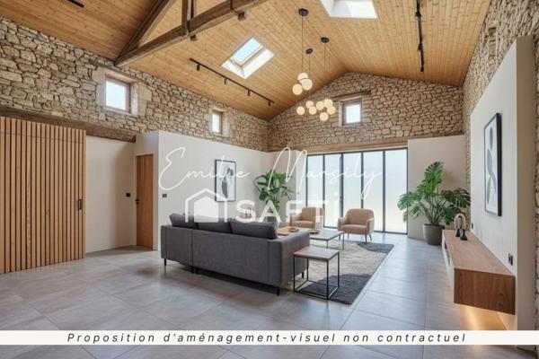 Projet de rénovation rare au cœur de la Vaunage