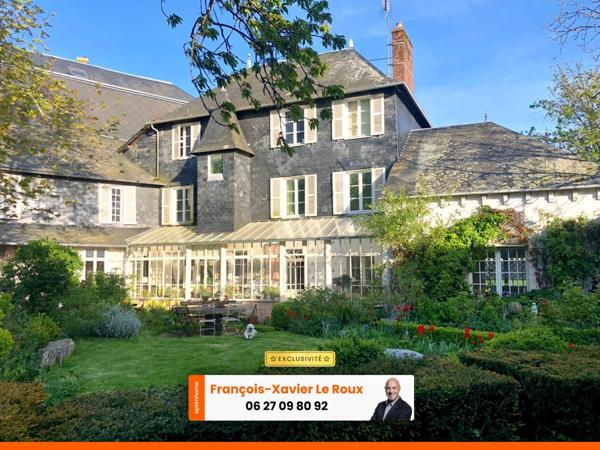 Maison de caractère de 264 M2 11 pièces 7 chambres sur un terrain de 770 m2 joliment arboré et fleuri centre ville proximité à pieds des commerces