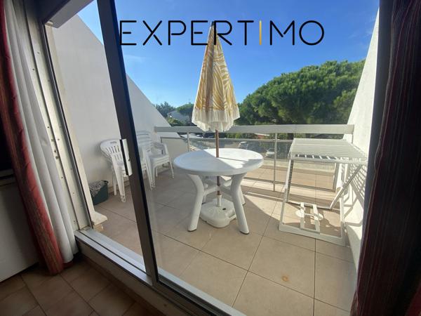 Carnon Plage (34280) \+ de 7% de rentabilité net d'impôt, T2 loueur meublé, entre grande piscine et port de plaisance de Carnon