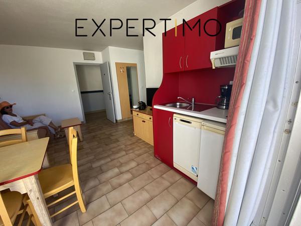 Carnon Plage (34280) \+ de 7% de rentabilité net d'impôt, T2 loueur meublé, entre grande piscine et port de plaisance de Carnon