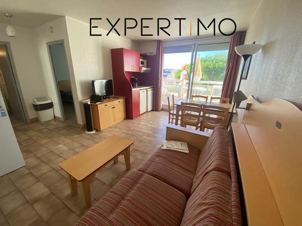 Carnon Plage (34280) \+ de 7% de rentabilité net d'impôt, T2 loueur meublé, entre grande piscine et port de plaisance de Carnon