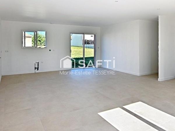 Maison neuve, jamais habitée 92m2 + 24m2 de garage