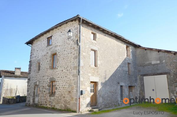 Maison à vendre 6 pièces BRIGUEUIL (16)