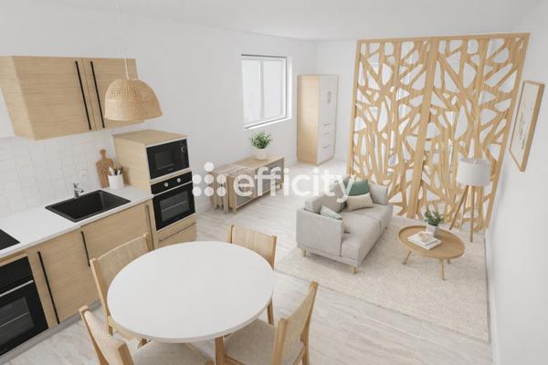 Maison 1 pièce - 28 m² Exclusivité efficity