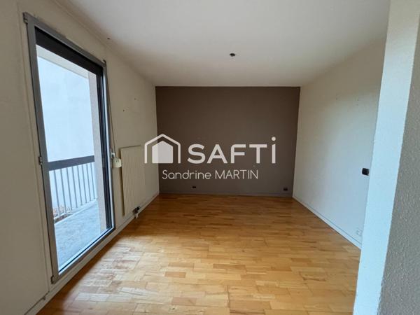 Appartement T4 Bois-Beaumont, 83m2, parking
