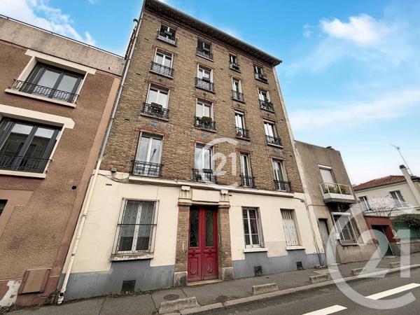 Appartement T1 à vendre  2 pièces - 26,10 m2 MONTREUIL - 93