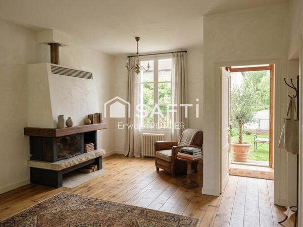 Maison de caractère avec grand terrain arboré