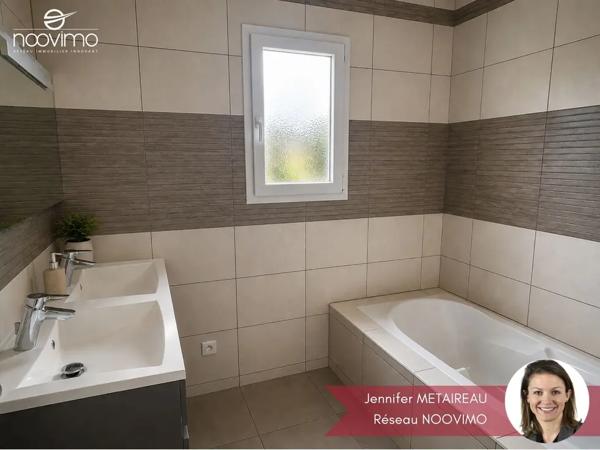 Vie de plain-pied - 4 chambres avec garage 56 m2 + atelier